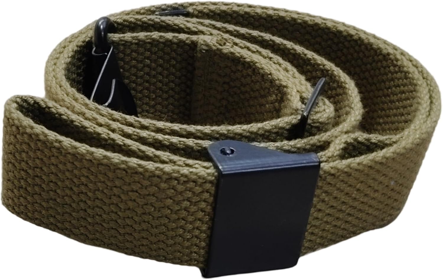 Exports M1 Garand 1903 Web Sling Us Gi Pattern Two Point Canvas Sling with 1-1/4 Inch Wide Swivels