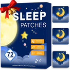 Sleep Patches for Adults Extra Strength, Sleep Patch with Melatonin & Valerian, All-Natural Deep Sleep Support Patches
