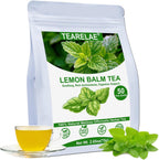 TEARELAE - Lemon Balm Tea Bag - 1.5g X 50 Count - Pure Natural Dried Lemon Balm Herb - Premium Lemon Balm Leaf for Calming and Digestion Support - Caffeine-free - Non-GMO