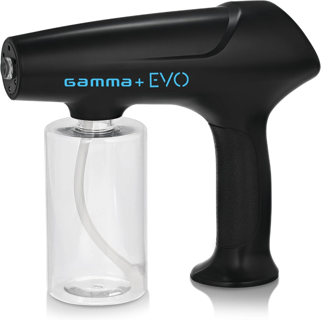 GAMMA+ Evo Nano Mister Cordless Portable Water Sprayer, Disinfect Mist, USB-C Rechargeable for Barber, Salon, Home Use