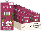 THE BRIGHT TEA CO., English Breakfast Tea Freshpacks for MARS DRINKS FLAVIA Brewer, 20 Packets
