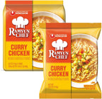 Nongshim Ramyun Chef, Instant Ramyun Noodles with Soup Mix, Curry Chicken, 4.02 Oz (Pack of 4)