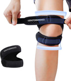 Patella Knee Brace for Knee Pain Relief - Adjustable Support for Men & Women - Breathable Neoprene Design for Sports, Running, Hiking, Arthritis & Injury Recovery