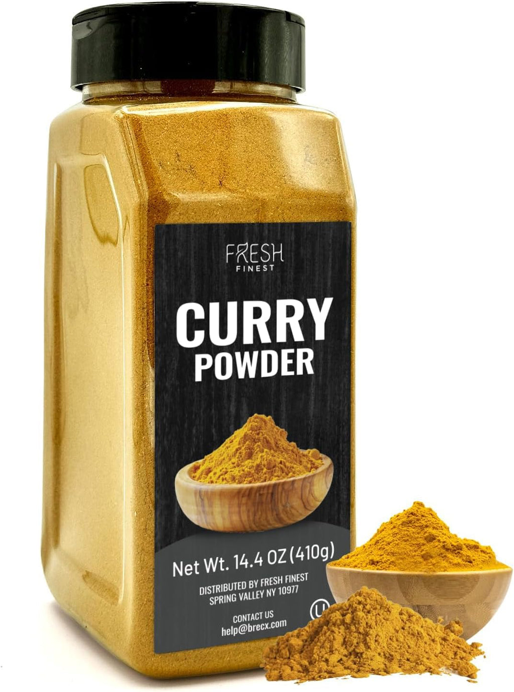 Fresh Finest Curry Powder - 14.46oz (410G) - Authentic Blend of Spices, Perfect for Culinary Adventures, Securely Packaged