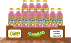 Calypso Lemonade, Island Wave Lemonade, Made with Real Fruit, 16 Fl Oz Glass Bottles (Pack of 12)