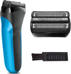 21B Series 3 Replacement Head for Braun Electric Shaver, S3 Wet and Dry Replacement Head Compatible with Braun Series 3 Foil and Cutter 300s, 310s, 3010BT (1 Count)