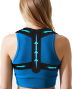 Back Posture Corrector Women and Men - Adjustable Back Brace Posture Corrector for Shoulder & Upper Spine Support- Neck, Shoulder, Clavicle and Back Pain Relief-Breathable