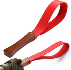 Sex Game Paddle Whip - Comfortable Leather Wooden Handle Sex Whip - Adult BDSM Role-Playing Tied with a Whip Device Role-Playing Paddle - Horse Whip Couple Sex Whip