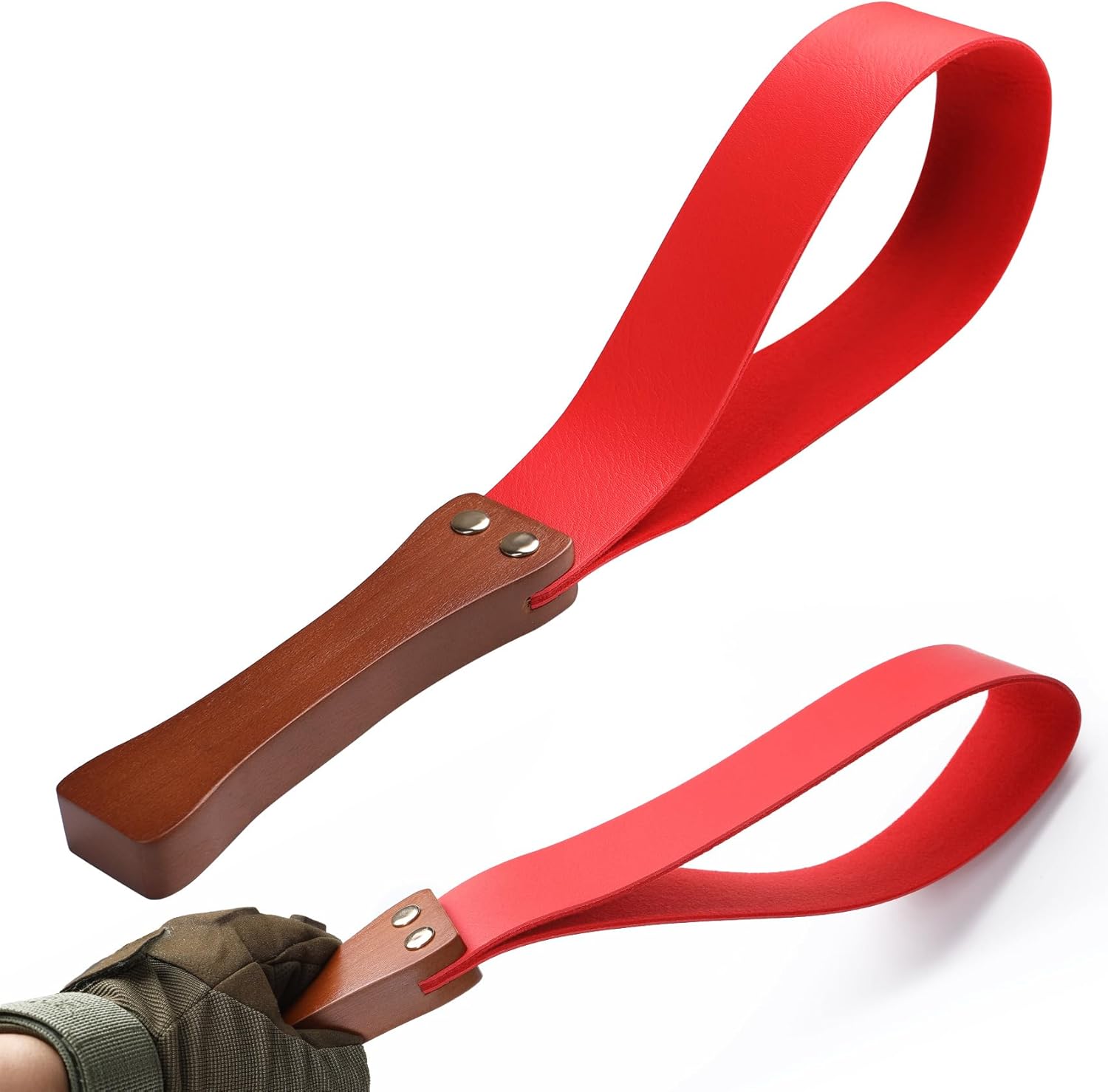 Sex Game Paddle Whip - Comfortable Leather Wooden Handle Sex Whip - Adult BDSM Role-Playing Tied with a Whip Device Role-Playing Paddle - Horse Whip Couple Sex Whip