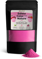 Dekozauber24 Natural pink food coloring, 0.35oz edible powder, dye free, vegan, plant based and gluten free color for baking