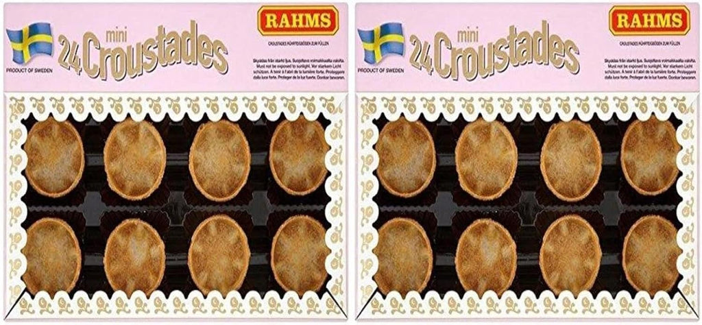 Rahms Mini Croustade Cups 24 per pack 50g - Pack of 2