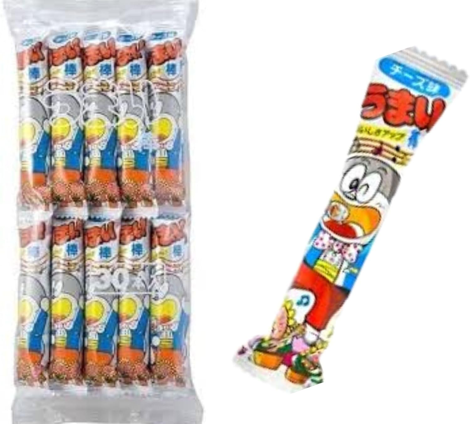 Beatcraft™ Japanese Dagashi Umaibo Varieties (Cheese)