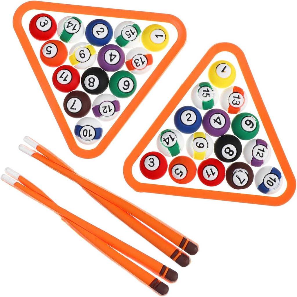 Toddmomy 2 Sets Pool Table Cake Topper: Billiard Cake Topper Decorations For Birthday Party Decoration, Diy Baking Supplies