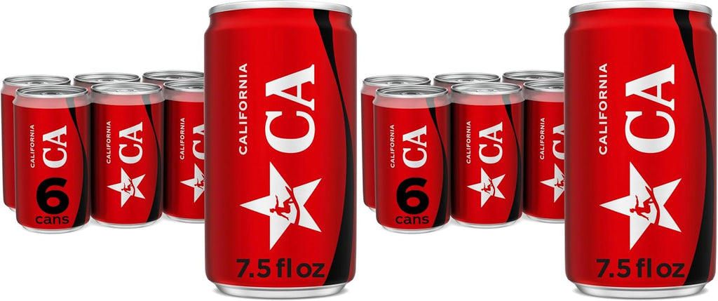 Coke Zero Sugar Mini-Can 7.5 fl oz, 12 Pack (Package May Vary)