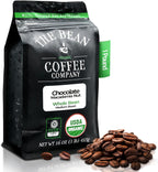 The Bean Organic Coffee Company Chocolate Macadamia Nut, Medium Roast, Whole Bean Coffee, 16-Ounce Bag