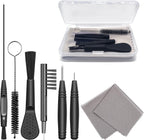 Hearing Aid Cleaning Kit, Hearing aid Cleaning Tools, Hearing Aid Brushes for Cleaning, Hearing Aid Amplifier Cleaner Kit, Hearing Aid Accessories with case, Gifts for Relatives and Friends (8 Pcs)