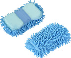 M METERXITY Chenille Sponge Mitten - Universal Glove Wash/Wipe Glass, Window, Screen, Apply to Household Daily Cleaning