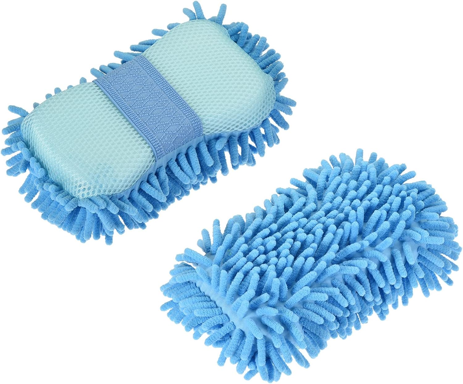 M METERXITY Chenille Sponge Mitten - Universal Glove Wash/Wipe Glass, Window, Screen, Apply to Household Daily Cleaning