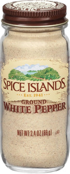 Spice Islands Ground White Pepper, 2.4 Ounce
