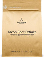 PURE ORIGINAL INGREDIENTS Yacon Root Extract (4 oz) Always Pure, No Fillers or Additives, Herbal Supplement Powder
