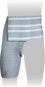 Incrediwear Hip Brace – Hip Brace for Women and Men, Supports Hip Pain Relief and Aids Hip Injury Recovery, Reduces Swelling, Designed for Support, Comfort, & Mobility (Right Leg, Medium)