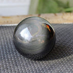 Rainbow Obsidian Sphere Obsidian Quartz Ball Rare Natural Rainbow Sheen Eyes Obsidian Polished Crystal Sphere Ball Decoration