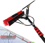 Water Fed Telescopic Brush, High Window Cleaning Kit with Pole, Solar Panel Cleaning Brush for Home and Commercial Window Cleaning,3.6m/12ft
