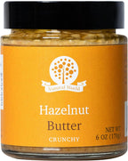 Nutural World - Crunchy Hazelnut Nut Butter 6 Oz (170g) - 100% Pure/Single Ingredient - Great Taste Award winner