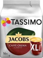 Tassimo Jacobs Caffè Crema Classico Xl (16 servings)
