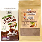 Grevista 100% Pure Cocoa Powder – Unmistakably Premium Quality | Bronze & Silver Medal-Winning | High flavanol | Organic, Unsweetened, Non Alkalized, No Heavy Metal, cacao powder for coffee
