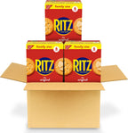RITZ Original Crackers, Snacks for Kids and Adults, Bulk Lunch Snacks, Family Size, 3 Boxes