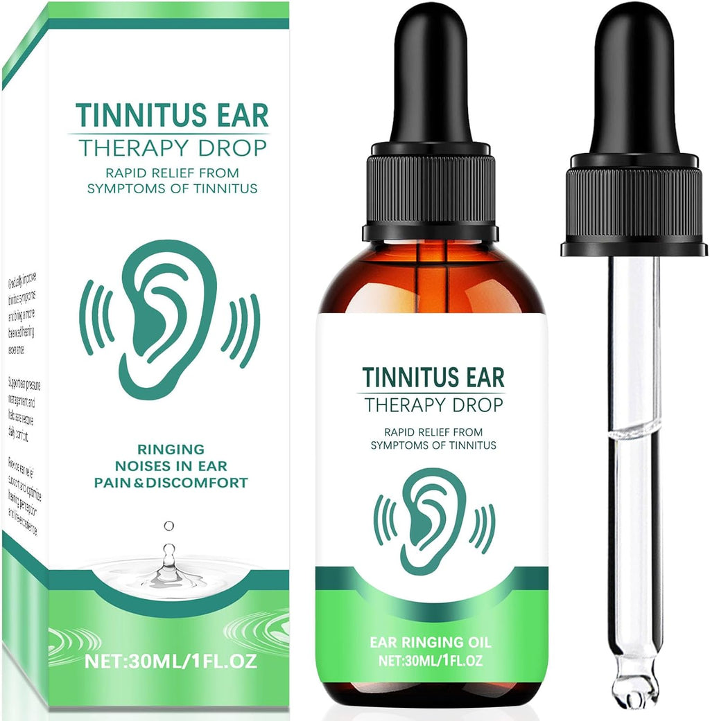 Tinnitus Relief for Ringing Ears, Ear Care Drops Promote Ear Comfort and Clarity, Effective Tinnitus Treatment Reduces Ears Noise and Improves Hearing in Both Men and Women, 1Pack