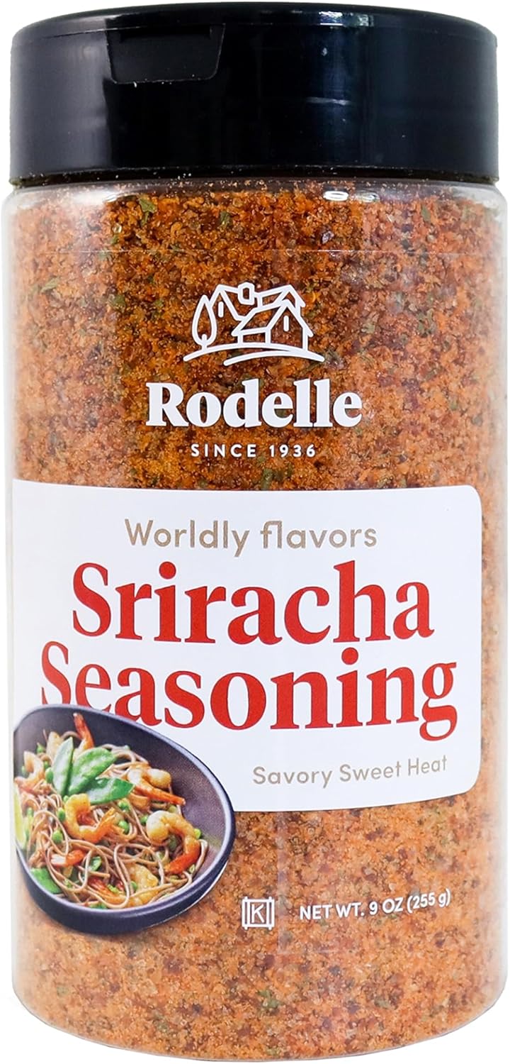 Rodelle Sriracha Seasoning Gluten Free Made in USA, 9 Ounce