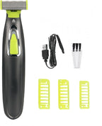 Beard Trimmer for Men, Rechargeable Face & Body Hair Trimmer, Washable Mens Electric Razors for Shaving Face, Beard, Mustache Trimmer, Double Sided Tooth Razors for Teen Boys