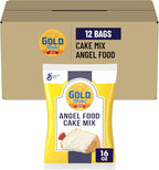 Gold Medal Angel Food Cake Mix, 1 Lb Bag (Pack of 12)