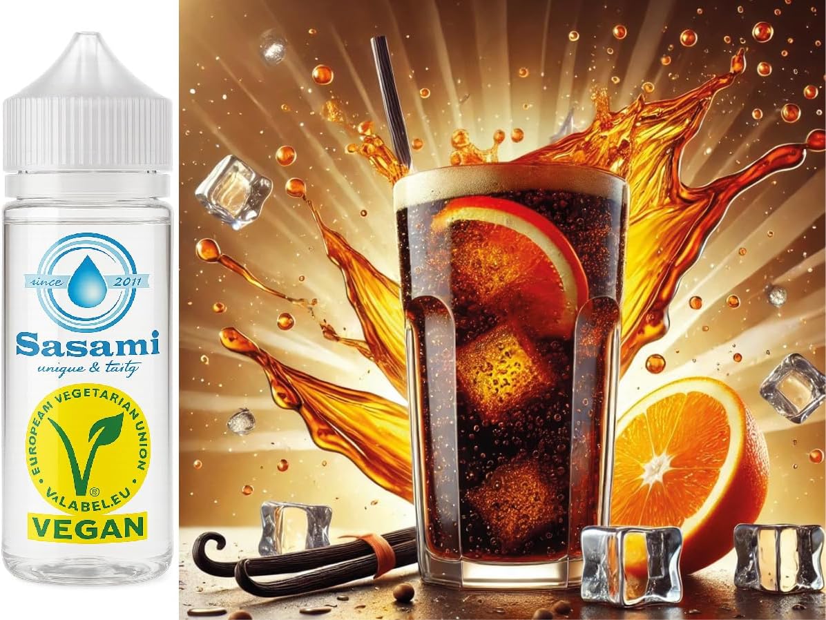 Cola Orange Vanilla Type Flavor Concentrate - Vegan - Sasami - 10ml