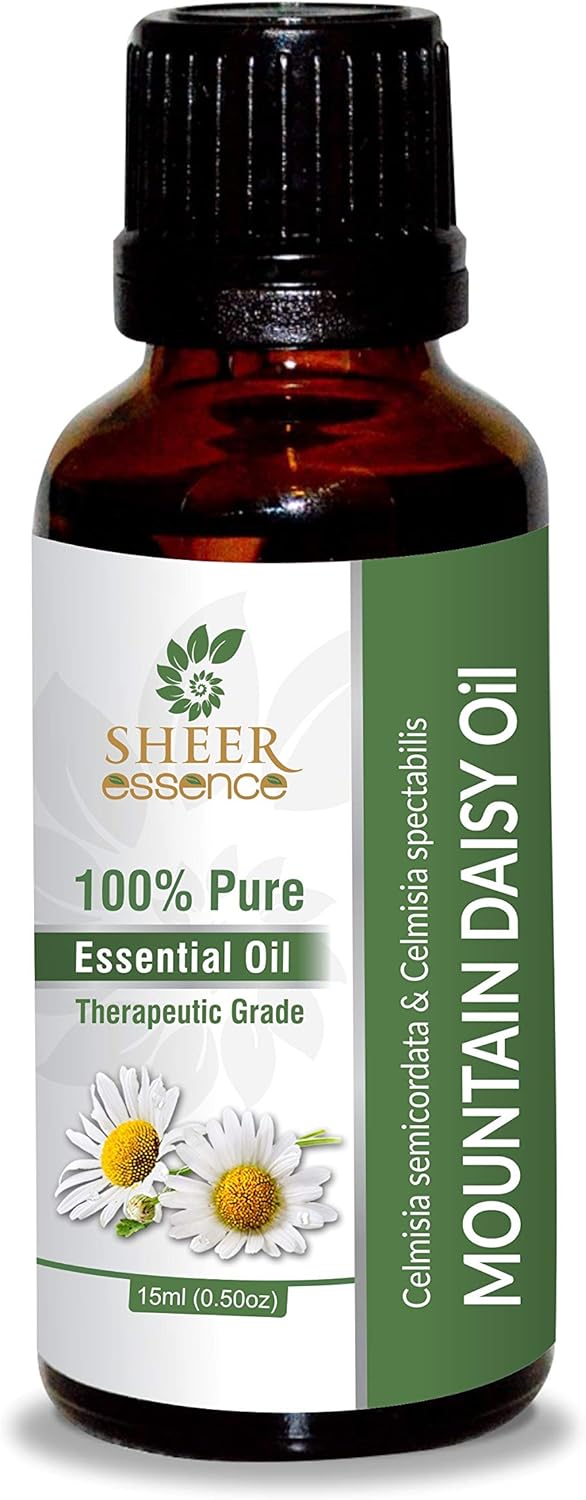 MOUNTAIN DAISY OIL 100% Pure Undiluted Natural Uncut Therapeutic Grade Steam Distilled Essential Oils For Skin, Hair And Aromatherapy 5000ML