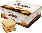 ChocZero Chocolate Cookies, Dark Orange Jolies, Gluten Free, Sugar Free, 20 Crispy Chocolate Filled Keto Cookies with Real Orange, 8 Ounce