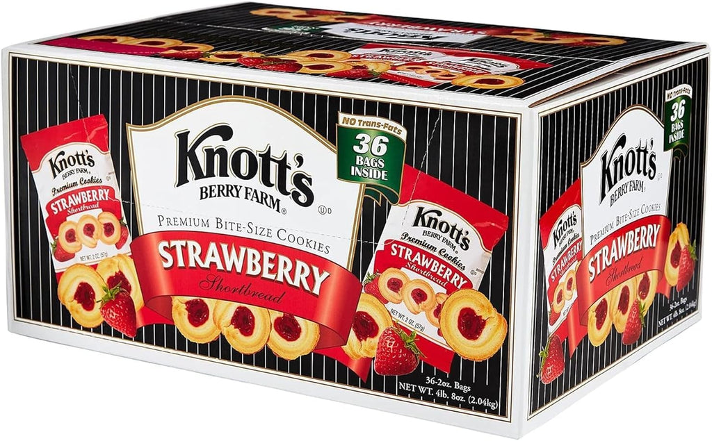 Strawberry Shortbread Cookies (2 Oz, 36 Pk.)