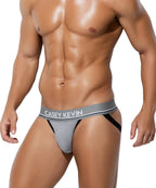 Casey Kevin Men's JockStrap Breathable Athletic Supporter Sexy Jock Strap Cotton Underwear for Men