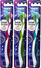 Oral-B Pro-Health Junior CrossAction Galaxy Toothbrush, Ages 6+, Soft - Pack of 3