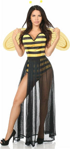 Lavish 4 PC Sexy Bumblebee Corset Costume (XLarge)