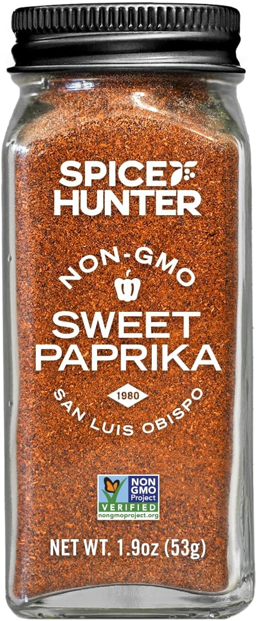 The Spice Hunter Paprika, Sweet, Ground, 1.9-Ounce Jar