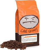Café Grumpy Heartbreaker Blend Whole Bean Coffee, 12 oz bag Medium Roast Arabica, French Press Cold Brew Pour Over Drip Gourmet Breakfast