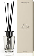The Magic Scent White Tea Reed Diffuser for Home - Luxury Decorative Scent Diffuser with Premium Fiber Reeds for Lasting Gentle Dispersal - Natural, Toxin-Free Aroma Inspired by a Tranquil Spa
