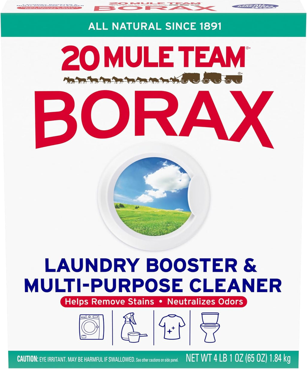 Borax 20 Mule Team Detergent Booster, 65 Oz