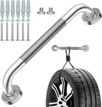 Upgraded Grab Bar for Shower, 16 inch Elderly Assistance Safety Balance Products Apply to Bathroom, Toilet, Shower Handle for Bathtubs and Showers