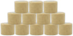 Self Adherent Cohesive Wrap Bandages Bundle Pack, 4-in Wide 5 yds Self Adhesive Non Woven Bandage Rolls, Brown Athletic Tape for Wrist & Hand, Premium-Grade Medical Stretch Wrap, Ankle Tape (8 Pack)