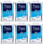 Salt-E Pure & Natural Water Softener Salt Crystals, 40 lb Bags, 6 Pack, All-Natural Mineral Remover for Hard Water, Compatible with All Major Softener Systems