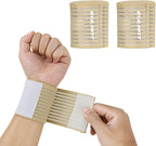 EULANT Elastic Wrist/Leg Support Brace 1 Pairs, Adjustable Compression Wrist Wraps Wristbands for Carpal Tunnel Arthritis Tendonitis Weightlifting Tennis Basketball Working Out Fitness